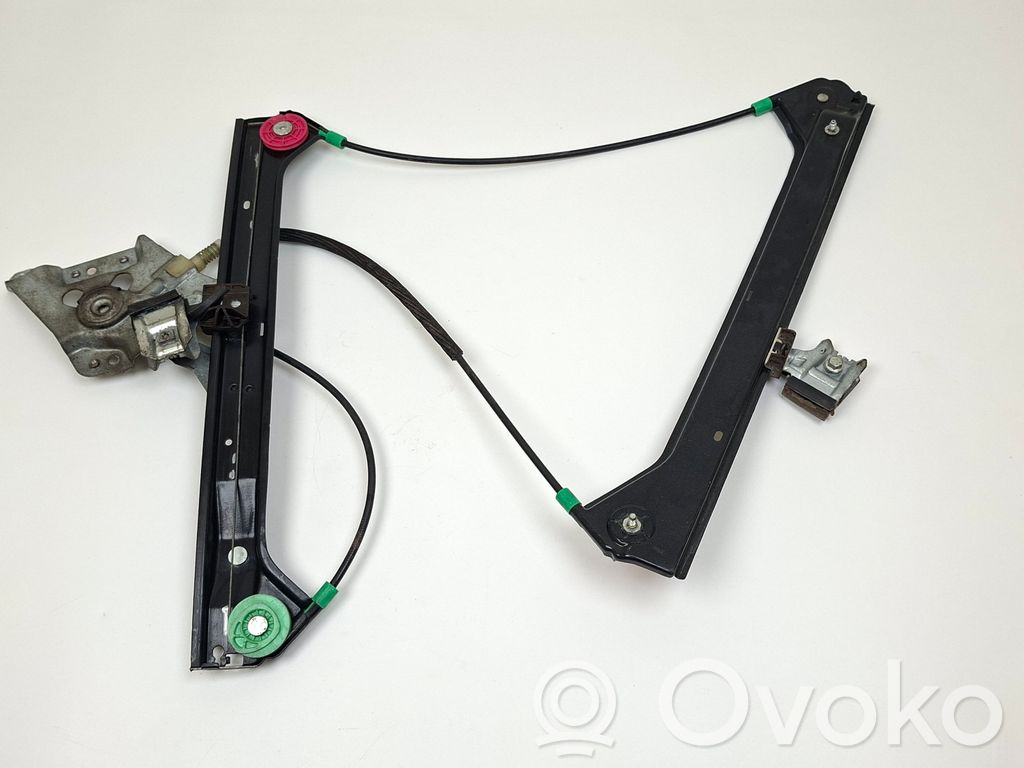 Saab 9-3 Ver2 Meccanismo di sollevamento del finestrino anteriore senza motorino 