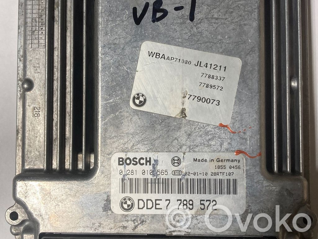 Engine control unit/module   7789572,0281010565,7790073