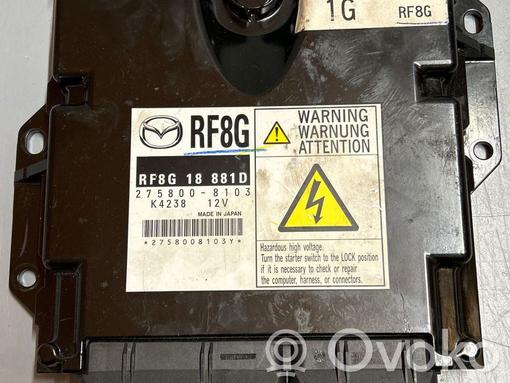 Engine control unit/module   2758008103,F8BG18881D