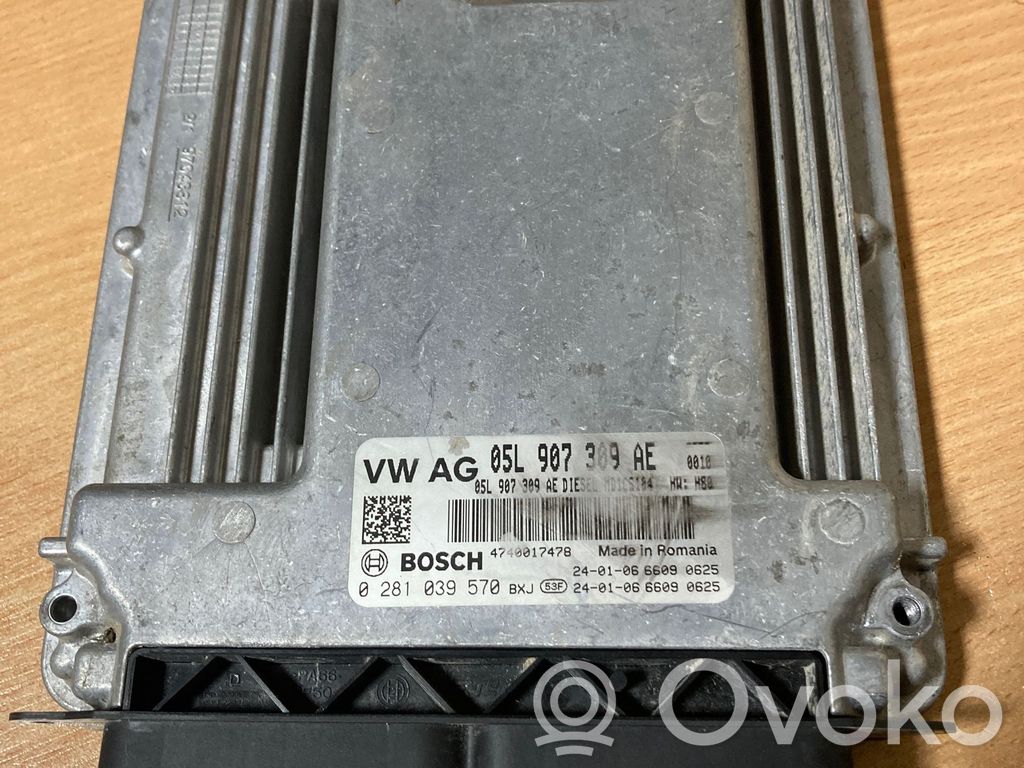 Volkswagen Crafter Engine control unit/module 
