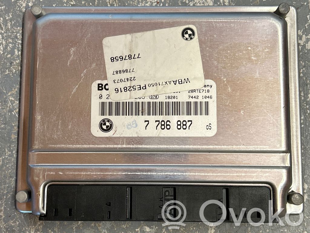 Engine control unit/module   7786887,8898LE,28RTE718,9187939