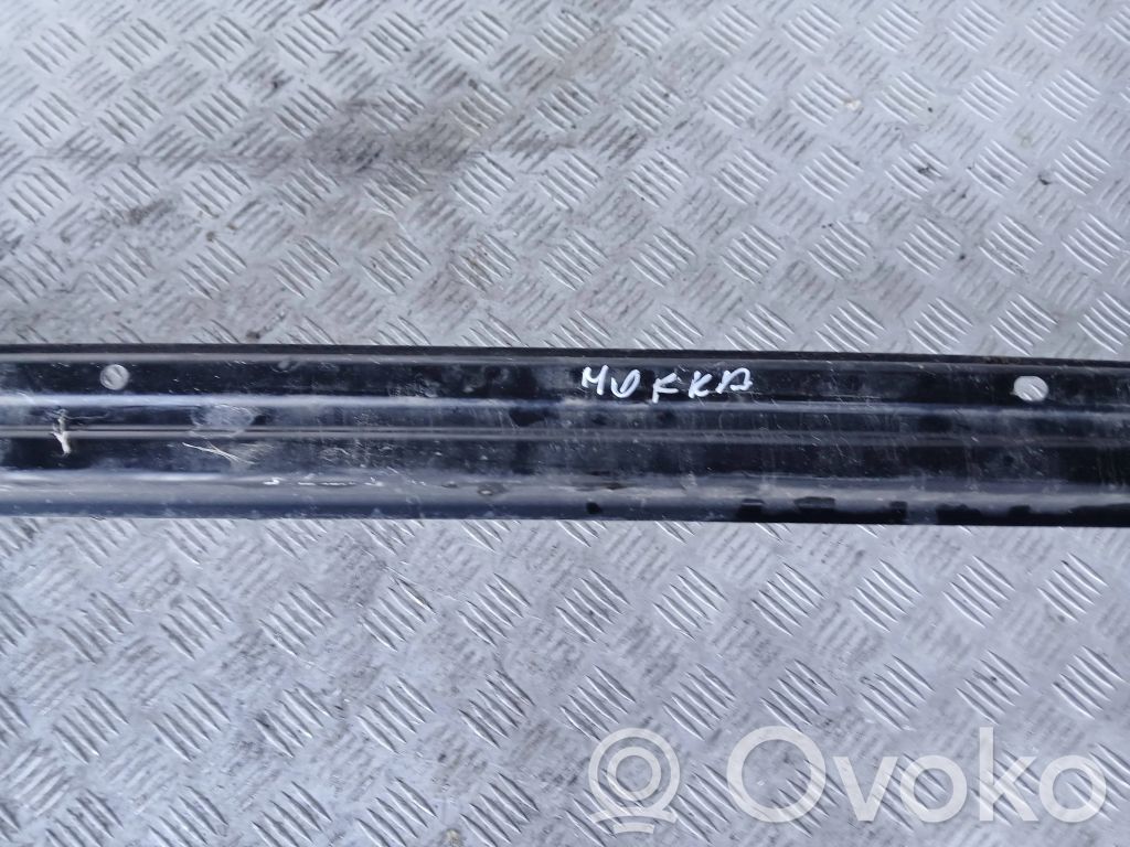 Front bumper support beam