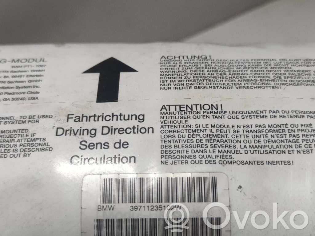 BMW 3 E90 E91 Pasažiera drošības spilvens 