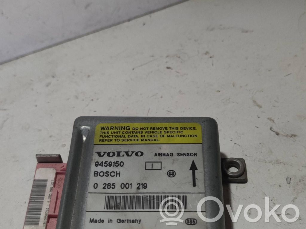 Volvo S70  V70  V70 XC Airbag control unit/module 