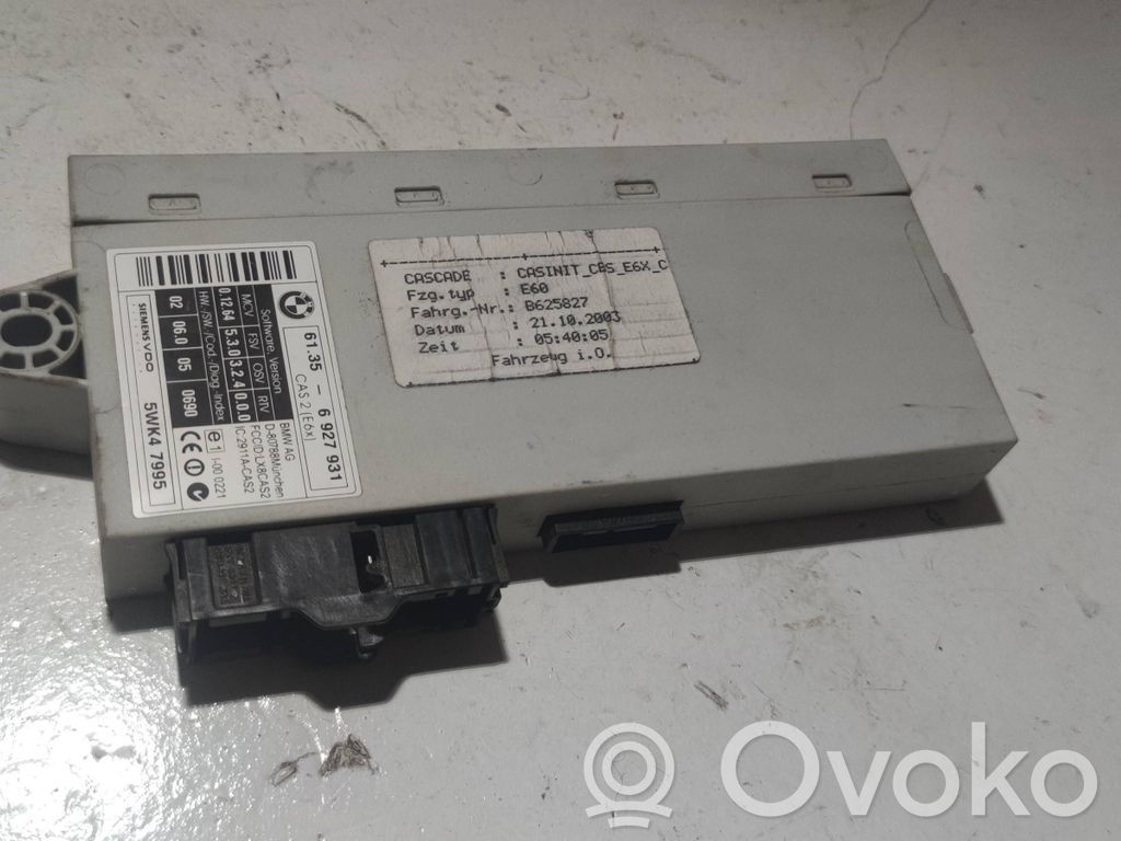 BMW 5 E60 E61 CAS control unit/module 