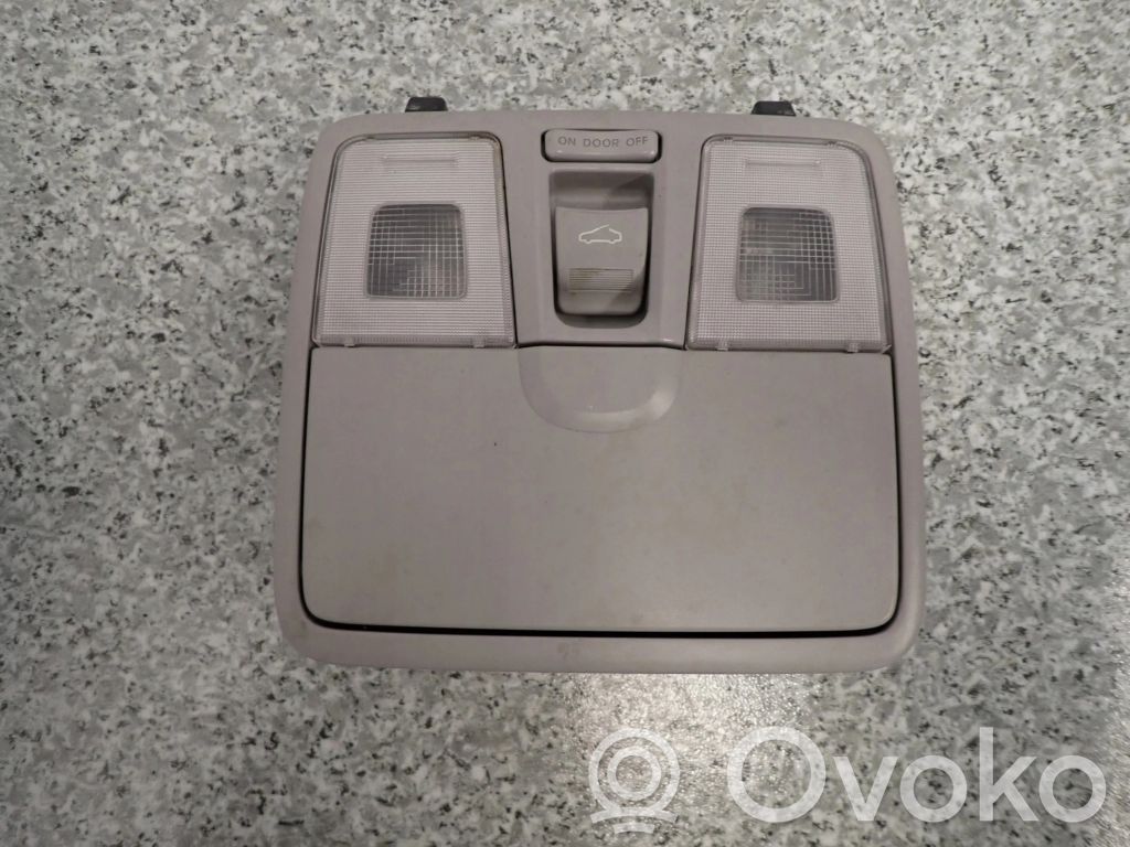 Headlining lighting console trim
