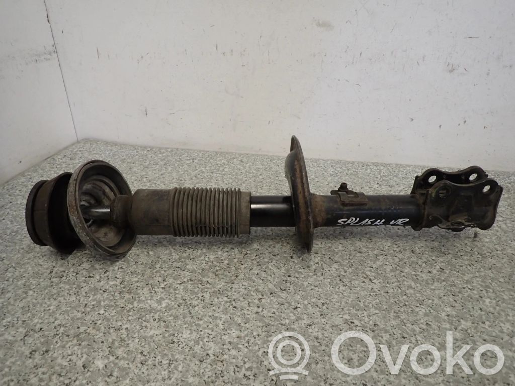Front shock absorber with coil spring