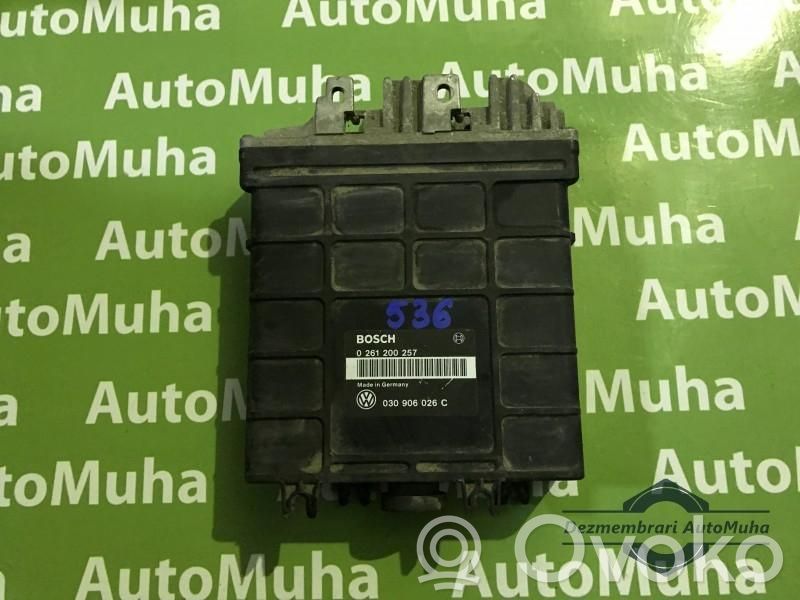 Engine control unit/module ECU   0261200257,030906026C