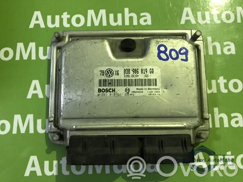 Engine control unit/module ECU   0281010941,038906019GQ,78X6,EDC15P1524