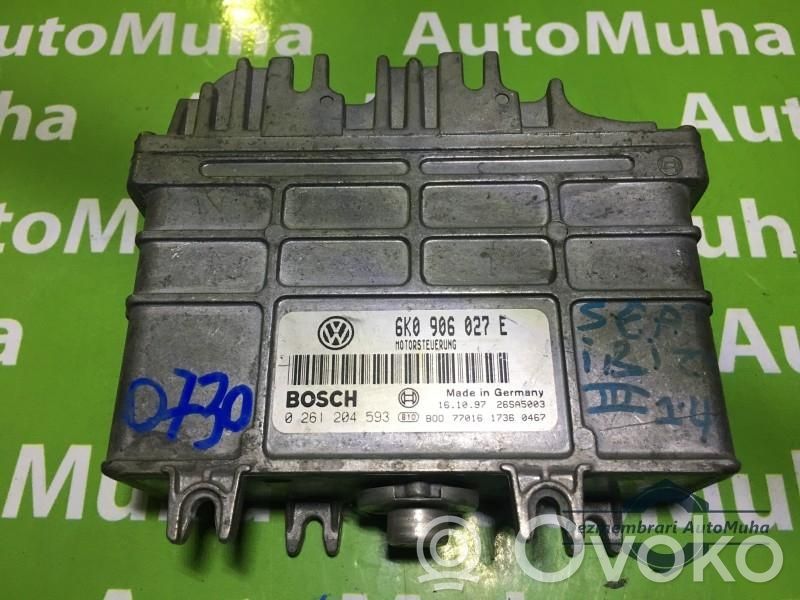 Engine control unit/module ECU   0261204593,26SA5003,6K0906027E
