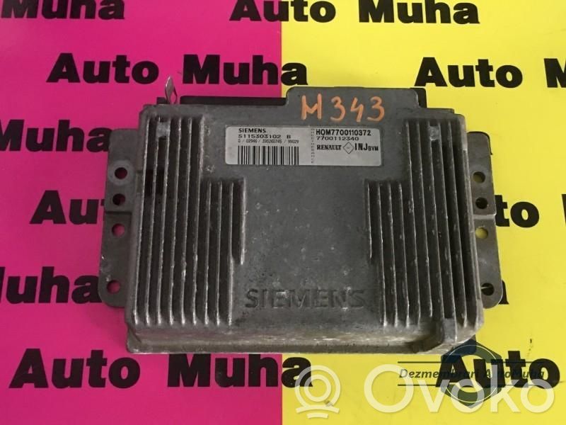 Engine control unit/module ECU   7700112340,HOM7700110372,S115303102B
