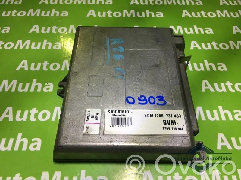 Engine control unit/module ECU   7700738059,HOM7700737453,S100816101C