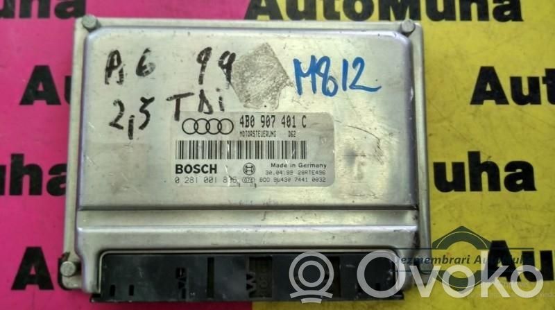 Unité de commande, module ECU de moteur   0281001836,28RTE496,4B0907401C,B009643074410032
