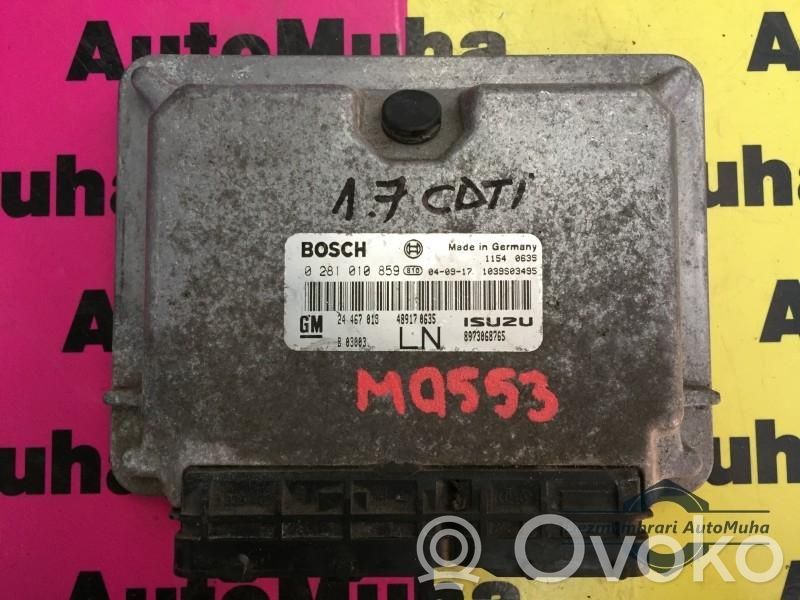 Unité de commande, module ECU de moteur   0281010859,1039S08643,24467018,8973068766,B03003