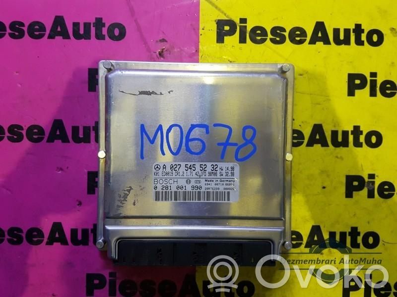 Mercedes-Benz A W168 Komputer / Sterownik ECU silnika 