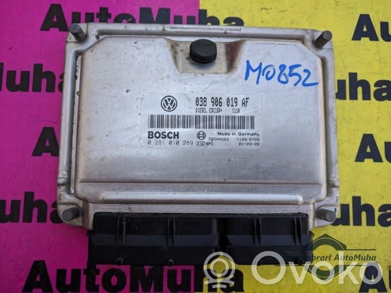 Skoda Fabia Mk1 (6Y) Komputer / Sterownik ECU silnika 