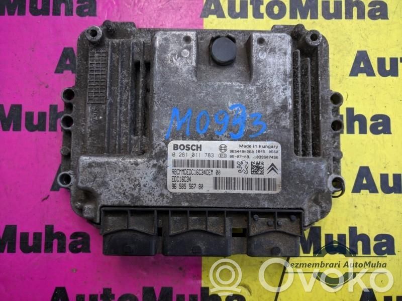 Peugeot 206 Motora vadības bloka ECU 