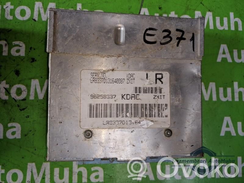 Engine control unit/module ECU   96258337,KDAC,LR8337D131640087,ZXIT