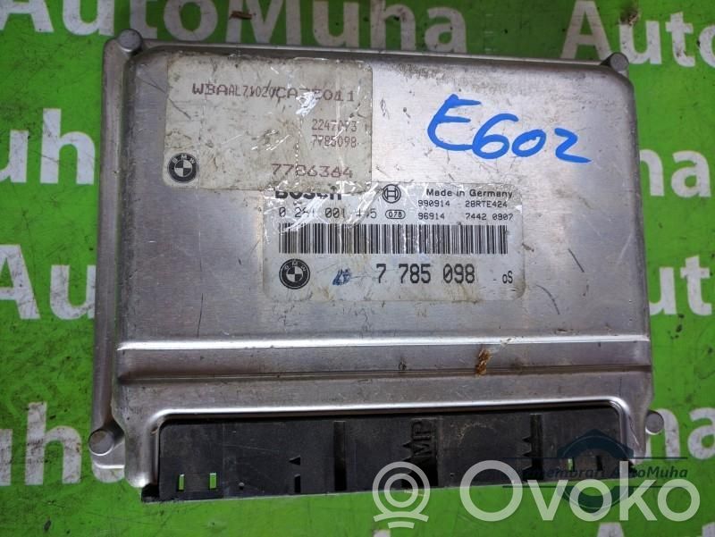 Engine control unit/module ECU   0281001445,2247073,7785098,7786565