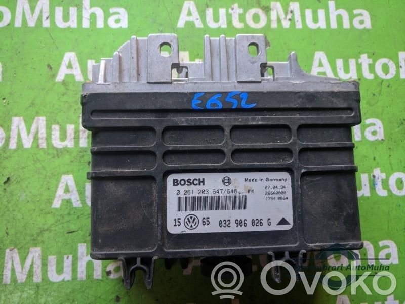 Engine control unit/module ECU   0261203647,0261203648,032906026G,1565