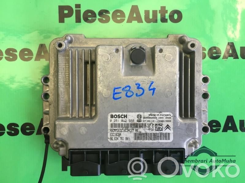 Galios (ECU) modulis   0281012980,9663476180,EDC16C34