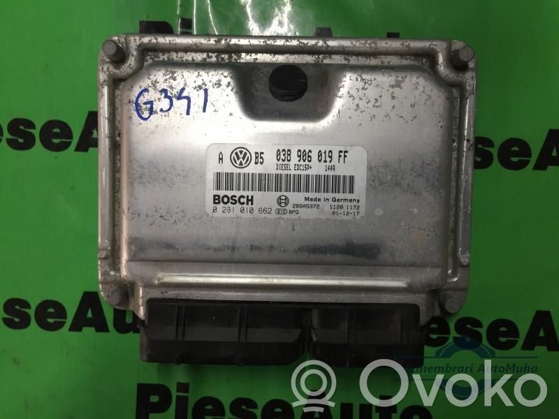 Engine control unit/module ECU   0281010662,038906019FF,AB5