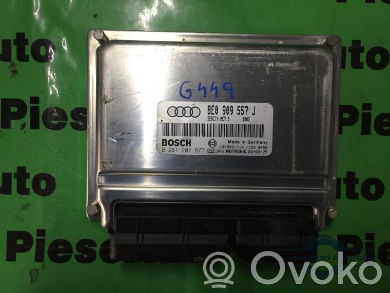 Engine control unit/module ECU   0261207977,8E0909557J