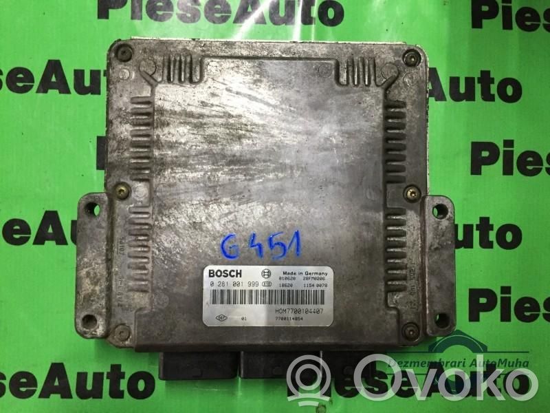Engine control unit/module ECU   0281001999,7700114854,HOM7700104407