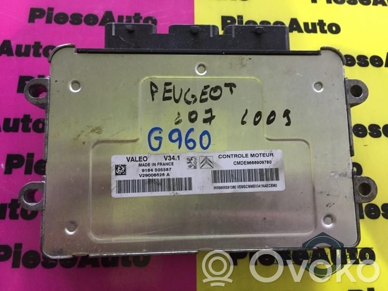 Unité de commande, module ECU de moteur   9184505587,CMDE9666909780,V29006828A