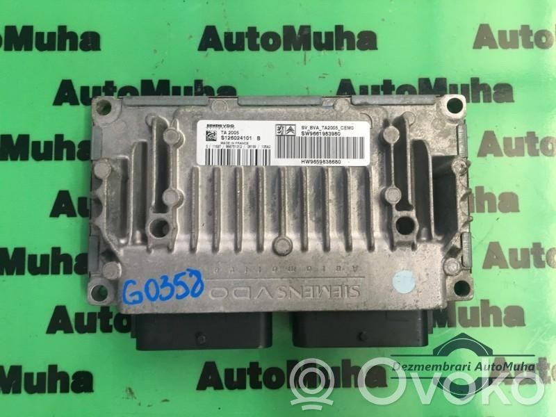 Engine control unit/module ECU   HW9659838680,S126024101B,SW9661983980,TA2005
