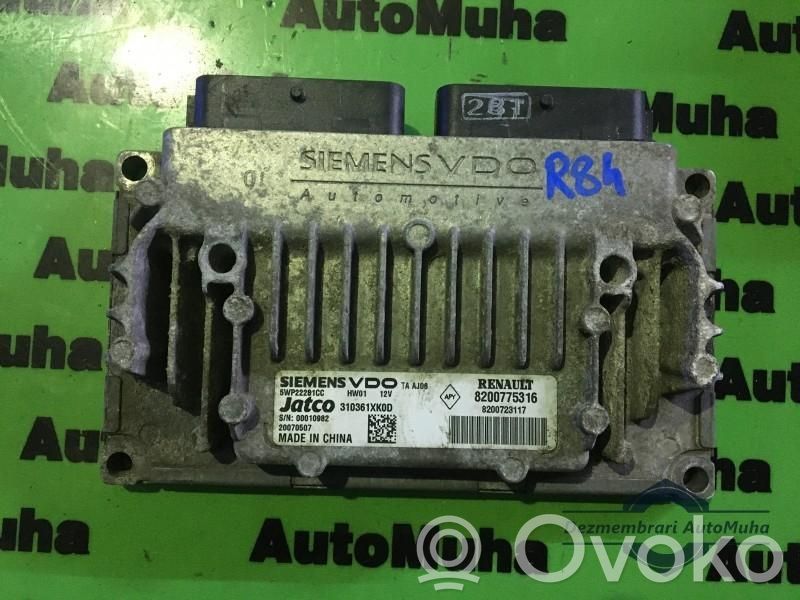 Engine control unit/module ECU   310361XKOD,5WP22281CC,8200723117,8200775316