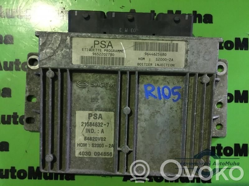 Peugeot 206 Engine control unit/module ECU 