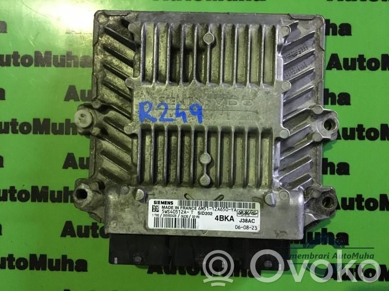 Engine control unit/module ECU   4BKA,5WS40512AT,6M5112A650YA,SID202