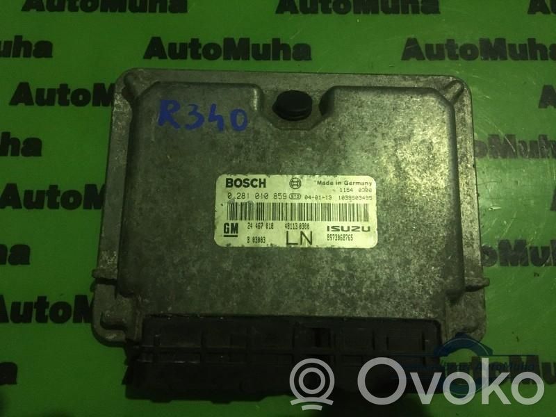 Unidad de control/módulo ECU del motor   0281010859,24467018,481130300,8973068765