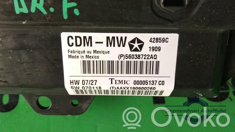 Módulo de confort/conveniencia   0005137C0,56038722AQ,P56038722AQ