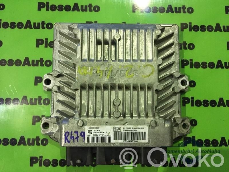 Citroen C3 Unidad de control/módulo ECU del motor 