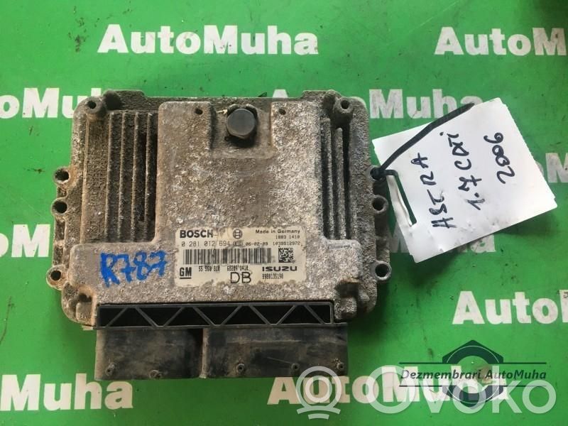 Opel Astra H Блок управления двигателем ECU 