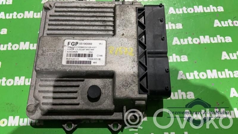 Engine control unit/module ECU   55190069,MJD6J0