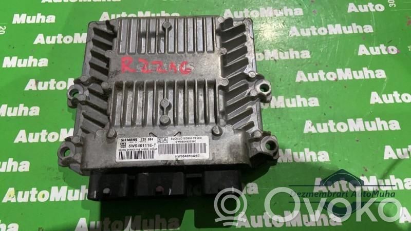 Engine control unit/module ECU   5WS40111ET,SW9654925380