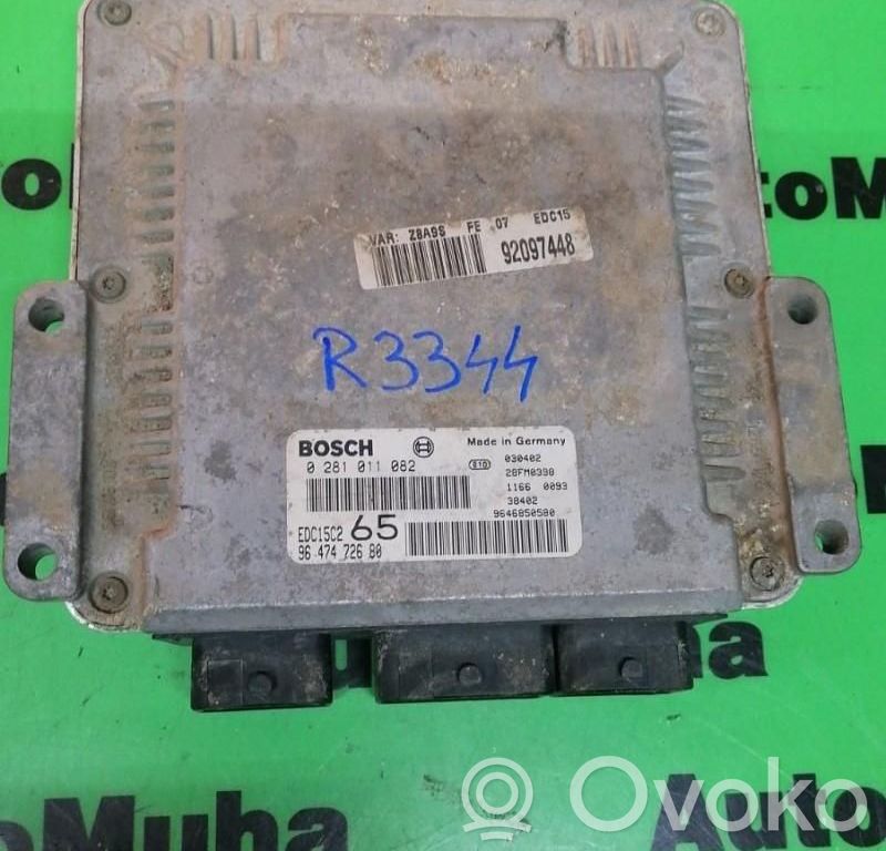 Peugeot 607 Engine control unit/module ECU 