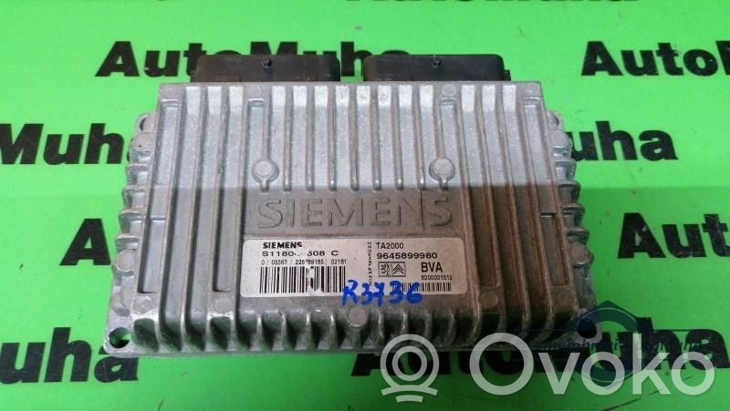 Engine control unit/module ECU   9645899980,S118047508C