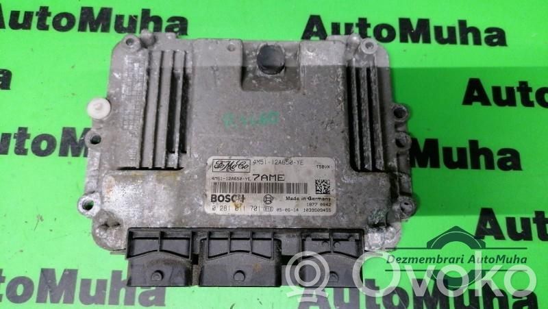 Engine control unit/module ECU   0281011701,4M5112A650YE