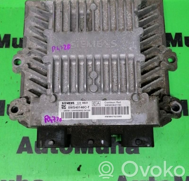 Galios (ECU) modulis   5WS40146CT,SW9653647780