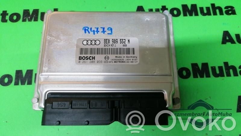 Engine control unit/module ECU   0261208039,8E0909552N