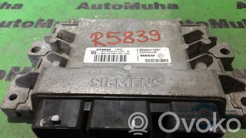 Engine control unit/module ECU   8200417597,S120201105A