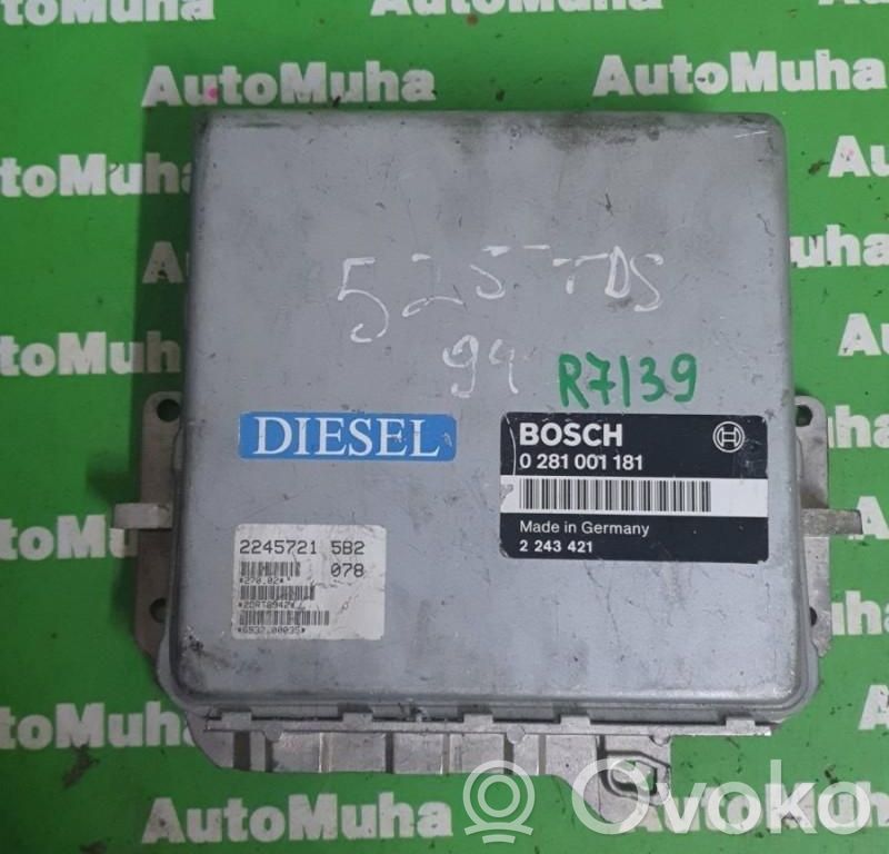 Unité de commande, module ECU de moteur   0281001181,2243421