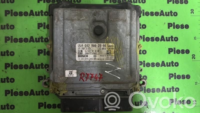 Engine control unit/module ECU   0281016383,A6429002900,CR6P15