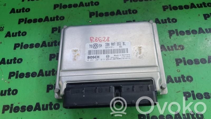 Engine control unit/module ECU   0261207014,3B0907511BL,3B0907551BL