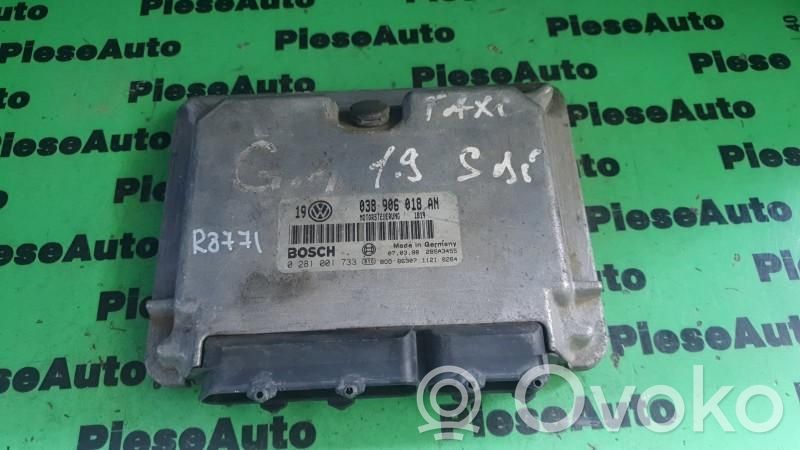 Engine control unit/module ECU   0281001733,038906018AN