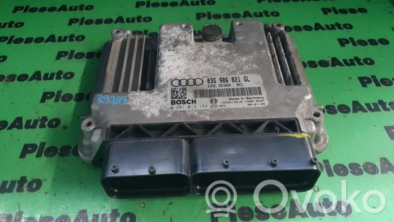 Engine control unit/module ECU   0281013154,03G906021GL